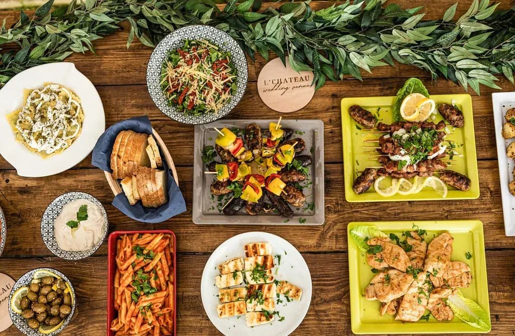 Mediterranean Food Spread